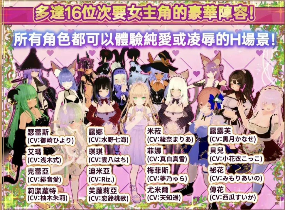 图片[12]-PC电脑版（3D互动SLG全动态全CV）异世界树的巫女 Ver1.6+DLC步-小强游戏