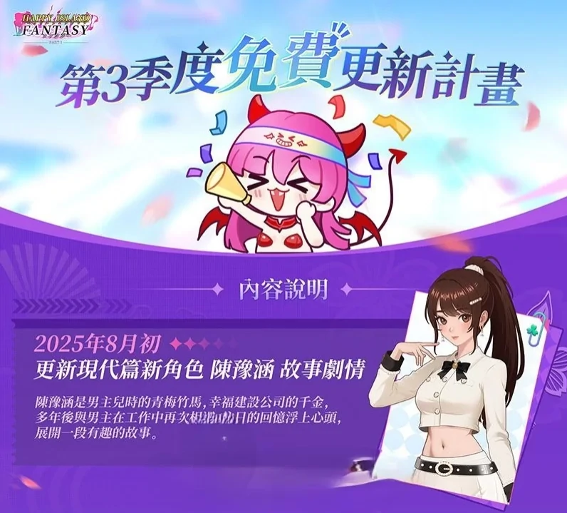 图片[1]-PC电脑【神作/互动SLG/动态/沙盒】幸福岛幻想V1.2.0.2 步 新角色DLC-小强游戏