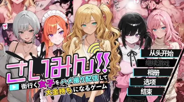 PC电脑版【精品SLG/后宫/CV】催眠!! 街头女子偷拍配信致富游戏-小强游戏