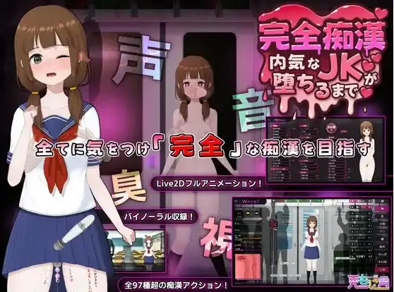 PC电脑版【SLG/猥亵/调教】完全痴汉 内向JK堕落全过程-小强游戏