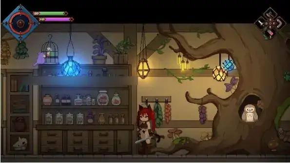 PC电脑【像素ACT/动态/中文CV/战斗H】猫与地下城.Demo 步-小强游戏
