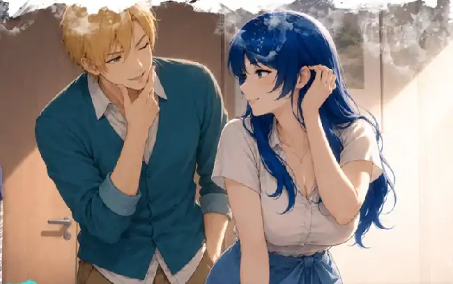 安卓+电脑【日系SLG/动态/换妻】蓝色污渍 v1.9步-小强游戏
