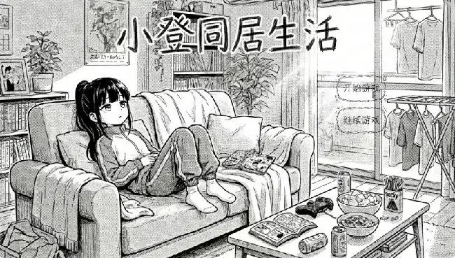 PC电脑【日系SLG/动态/黑白】小登同居生活 v0.2步-小强游戏